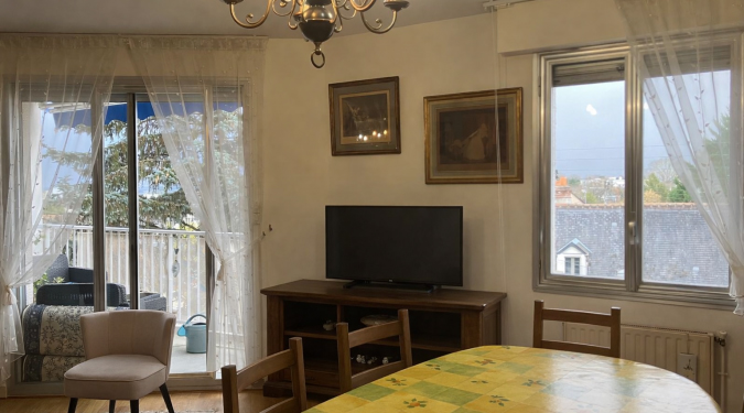 T2 loué Bocage Parc résidence senior à vendre sur Tours Nord